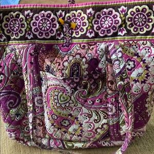 Vera Bradley Very Berry Paisley Tote